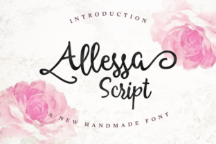 Allessa Script Font: Elevating Small Business Branding