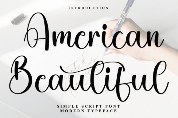 American Beautiful Font: Elevating Campaign Visuals