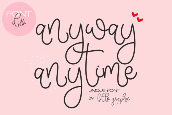 Anyway Anytime Font: Elevating Small Business Branding