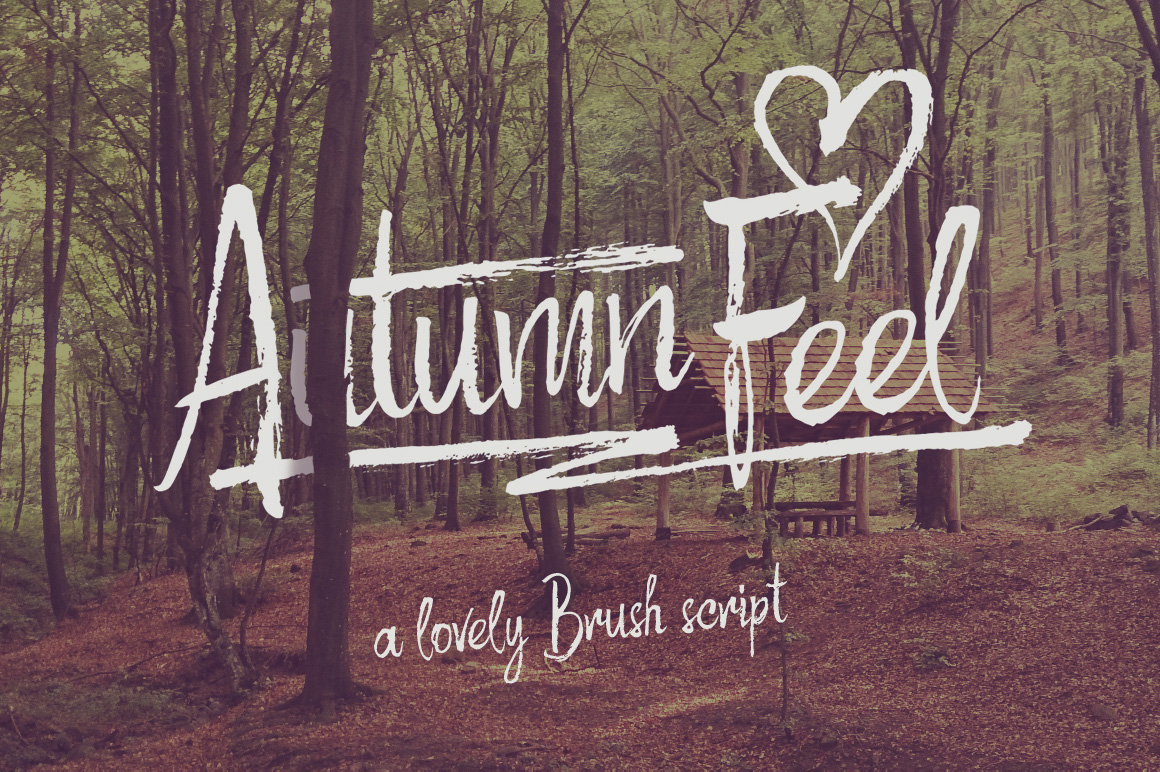 Autumn Feel Font: Adding Organic Texture to Web Design