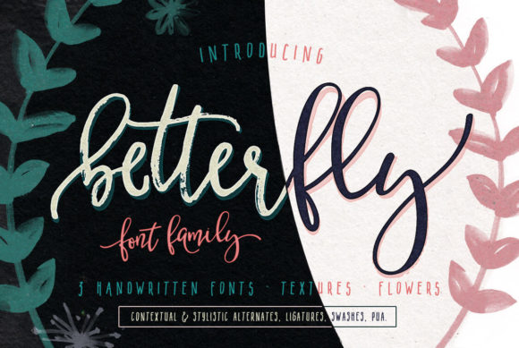 BetterFly Font: Elevating Handmade Labels and Cards
