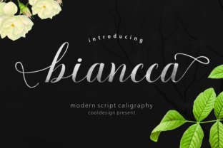 Biancca Script Font: Elevating Handmade Product Design