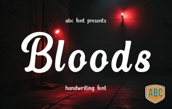 Bloods Font Review: A Timeless Handwritten Typeface for Branding
