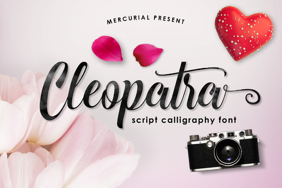 Cleopatra Font: Elegant Calligraphy for Web Design