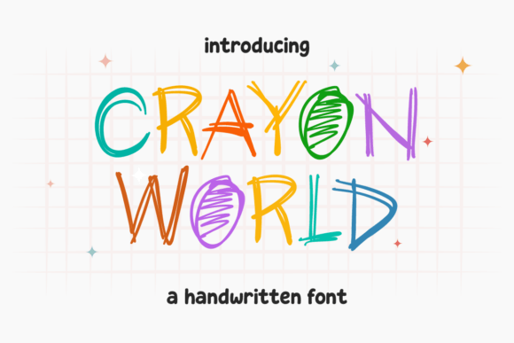 Crayon World Font: Adding Joy to Brand Identity Design