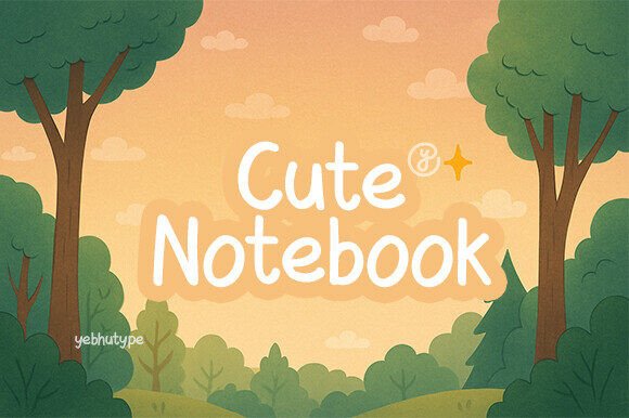Cute Notebook Font Review: Handwritten Charm for Branding