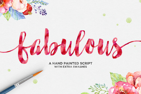 Fabulous Script Font: Adding Organic Warmth to Editorial Layouts