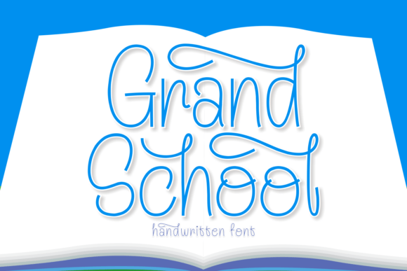 Grand School Font: A Modern Script for Editorial Design