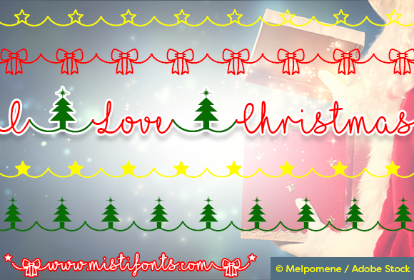 I Love Christmas Font: An Editorial Design Review