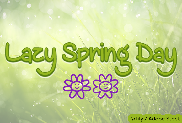 Lazy Spring Day Font: A Soft Touch for Editorial Layouts