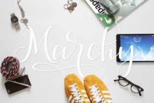 Marchy Font: A Designer’s Take on Handmade Script