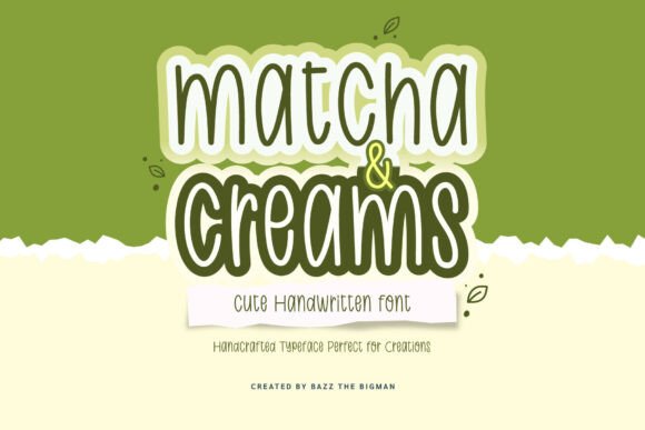 Matcha and Creams Font: Elevating Digital Brand Layouts