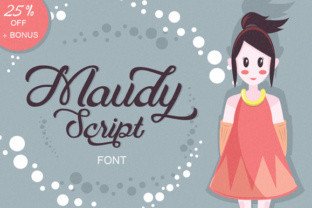 Maudy Script Font: Elevating Handmade Labels & Cards