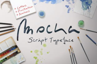 Mocka Font: A Hand-Drawn Script for Editorial Design
