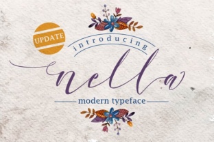 Nella Script Font: Elevating Editorial Design