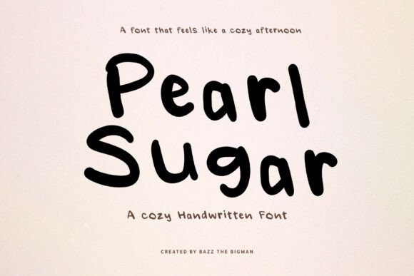 Pearl Sugar Font: Warm Branding for Small Business