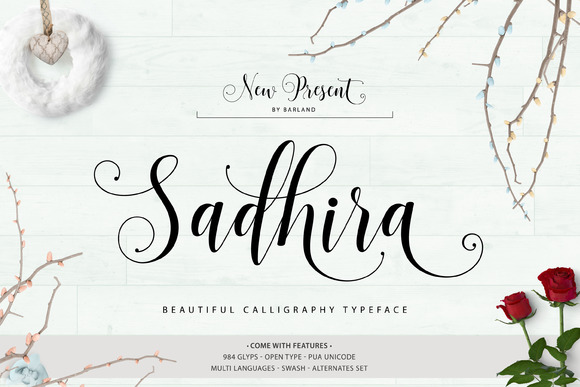 Sadhira Script Font: An Editorial Design Review