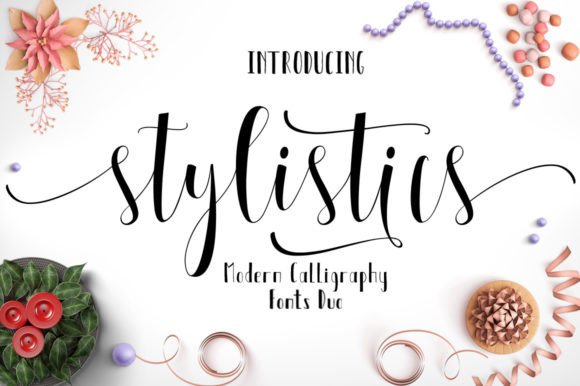 Stylistics Script Font for Handmade Labels