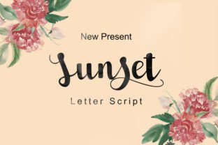 Sunset Script Font: A Review for Editorial Design