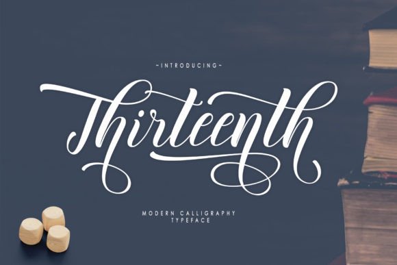 Thirteenth Script Font: Elevating Digital Brand Identity