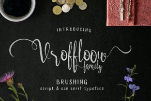 Vroffloow Font: Elevating Small Business Branding